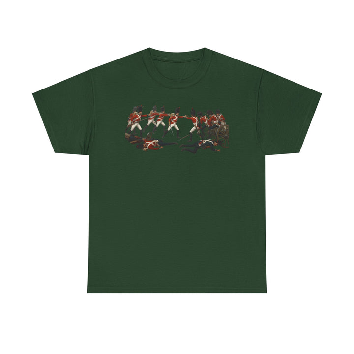 Waterloo Battle T‑Shirt — Historic Napoleonic War Commemorative Tee