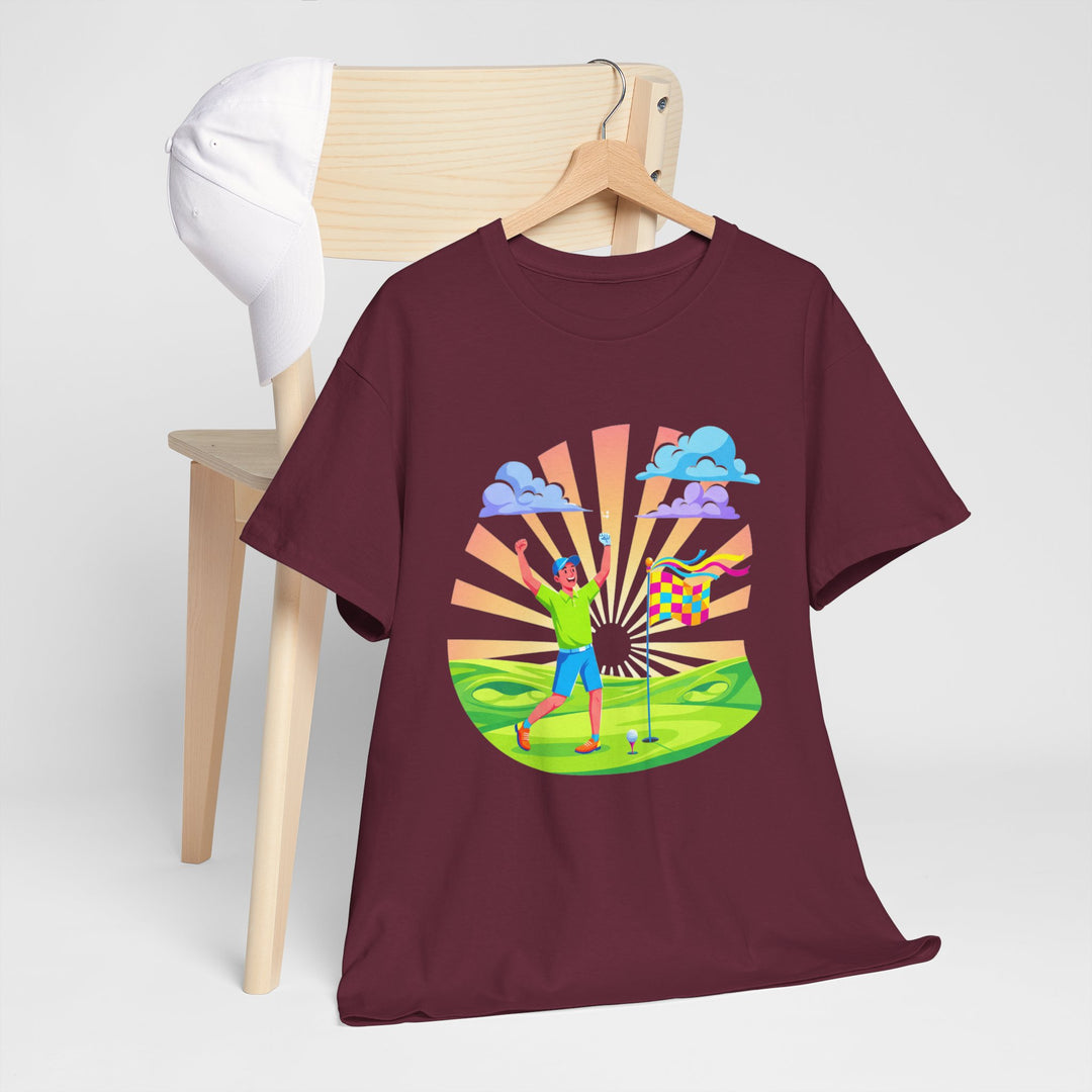 Golf Swing Silhouette Graphic Tee
