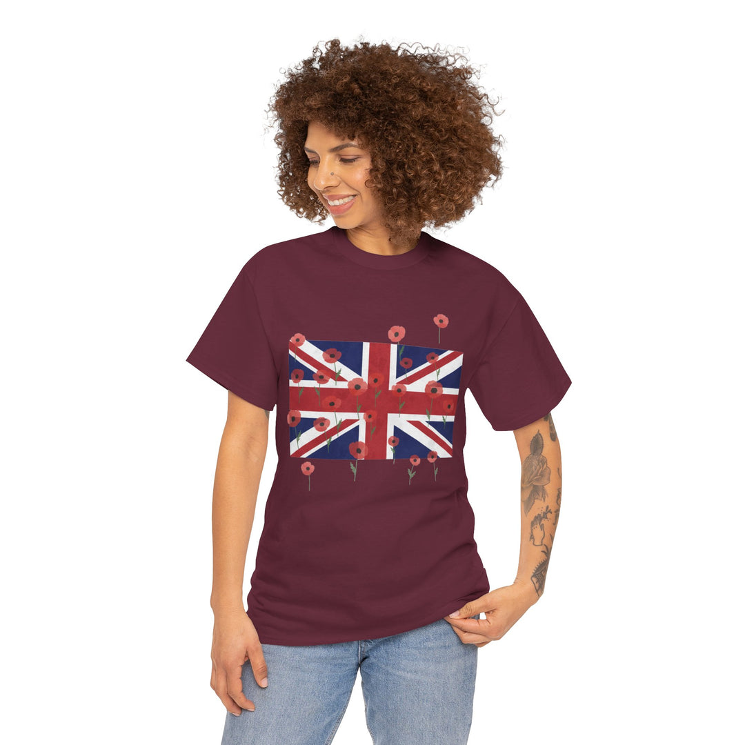 The Sovereign Remembrance T-Shirt — British Military Heritage Graphic
