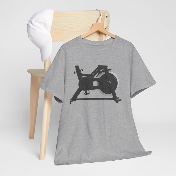Spinning Bike T-Shirt – lightweight, breathable cotton designed for indoor cycling and workouts. Comfortable, durable, and perfect for active lifestyles.