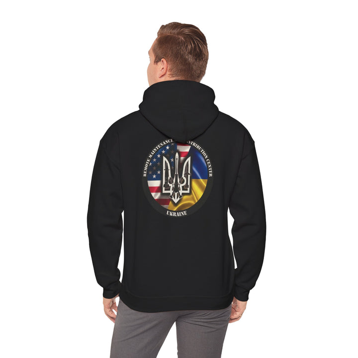 Ukraine Support Hoodie — RDCU US/UKRAINE Design