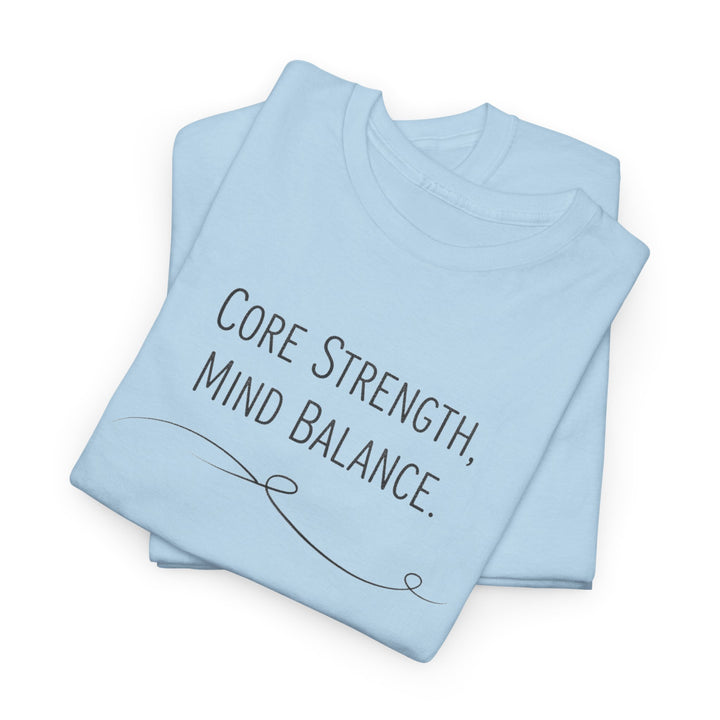 Pilates Inspirational Shirt – soft, breathable cotton featuring a motivating Pilates design. Perfect for workouts, studio sessions, and active lifestyle wear.