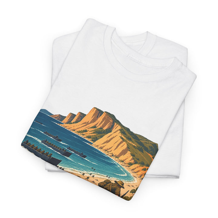 Gallipoli T-Shirt — “Lovely Views, Terrible Commute” WWI Humour Tee