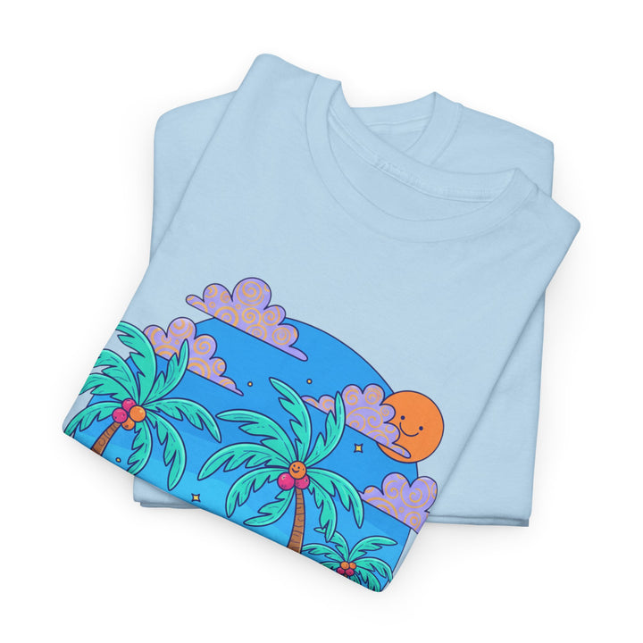 Island Style Golf Cart Beach T-Shirt