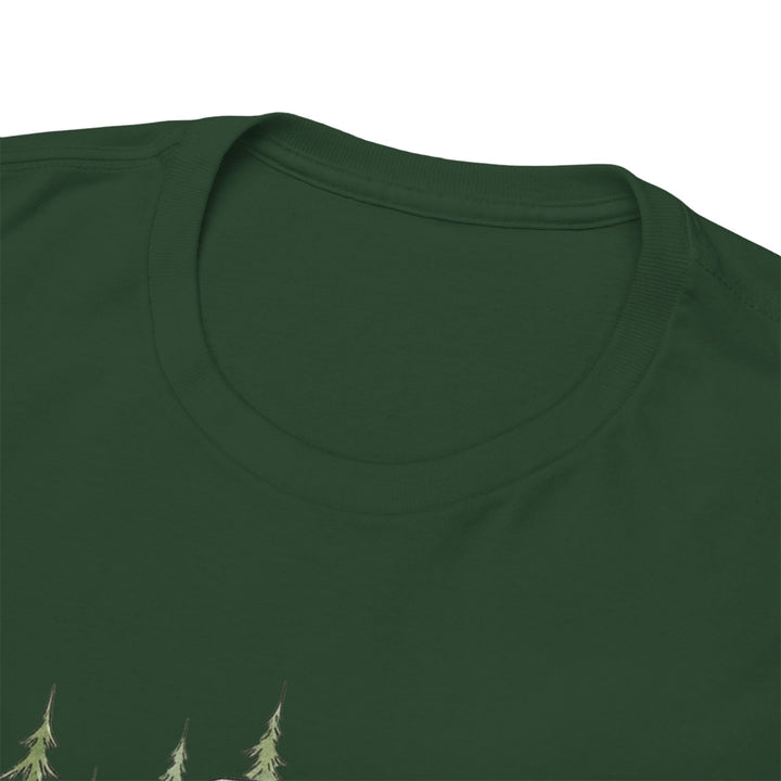 Van Life Adventure T-Shirt - Retro Camper Van &amp; Rooftop Tent Tee