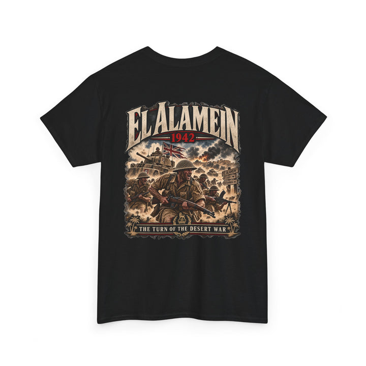 El Alamein 1942 Military History Tee — Desert War Veteran Tribute T-Shirt
