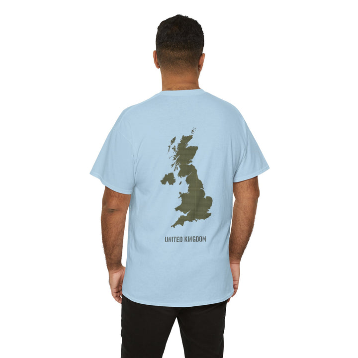 United Kingdom Map Tee — "GALLUS" Streetwear Graphic T-Shirt