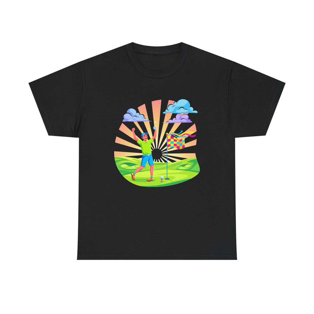 Golf Swing Silhouette Graphic Tee