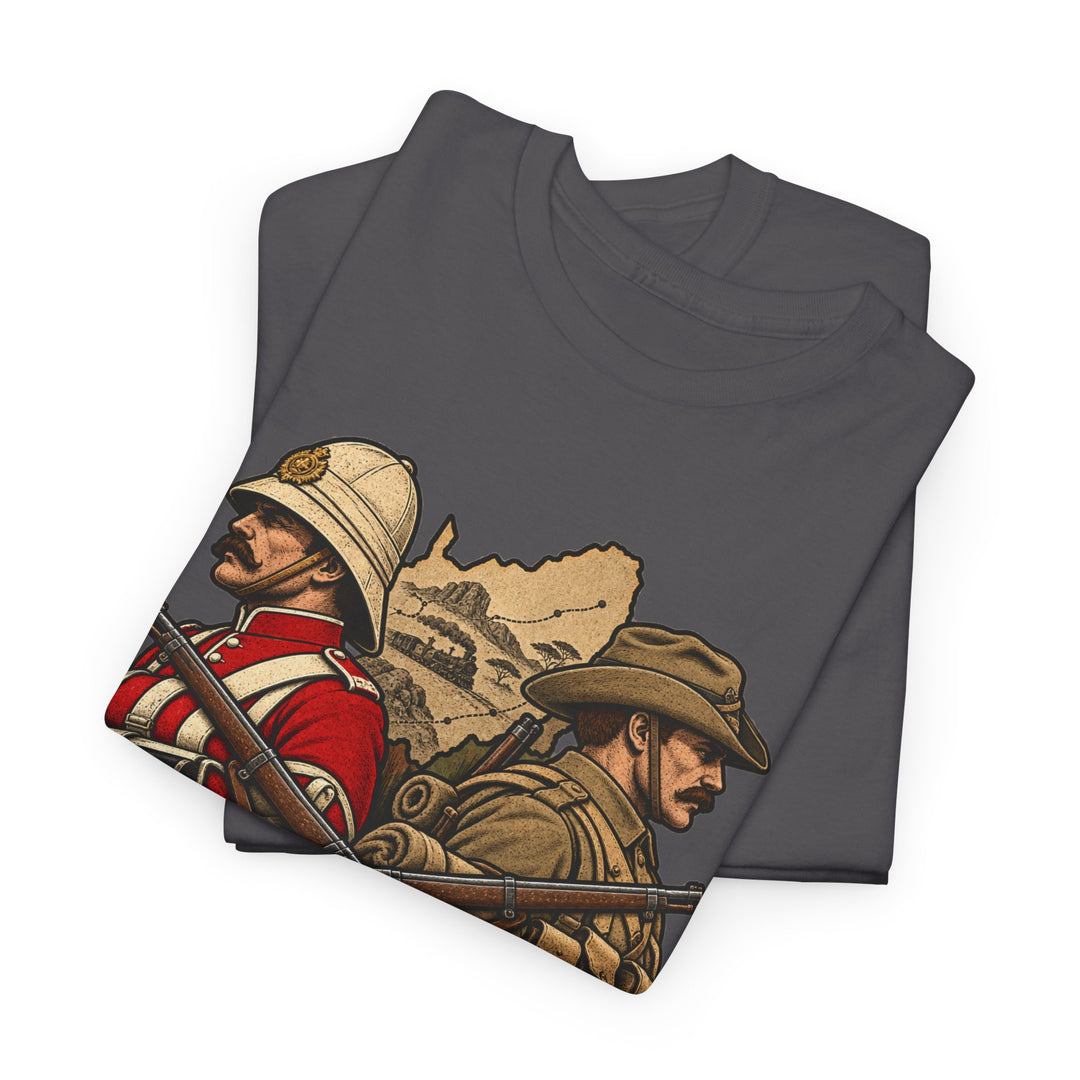 Khaki T-Shirt — “Turns Out Blending In Helps” Military History Humour Tee