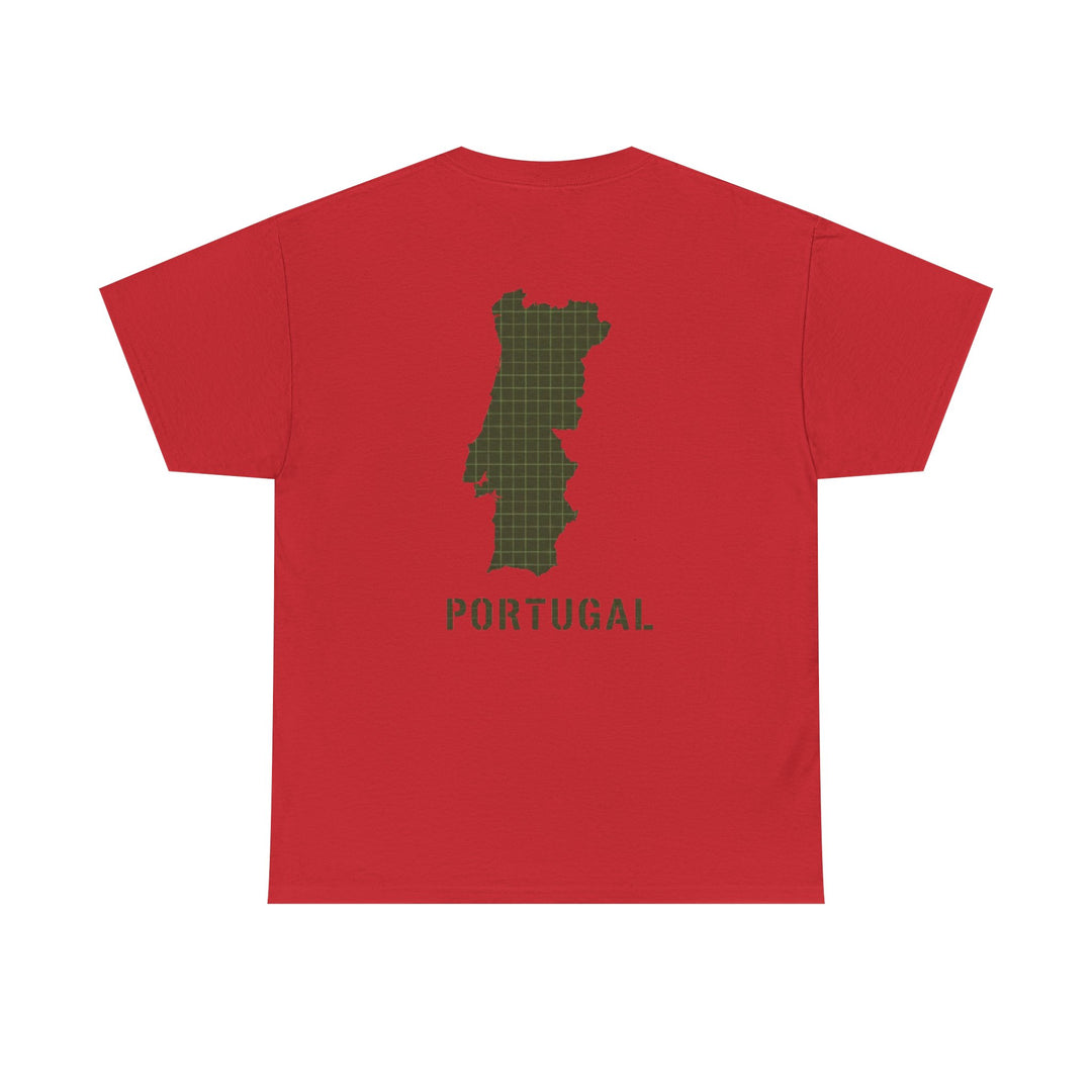 Portugal Map T-Shirt — Gallus Logo Travel Tee