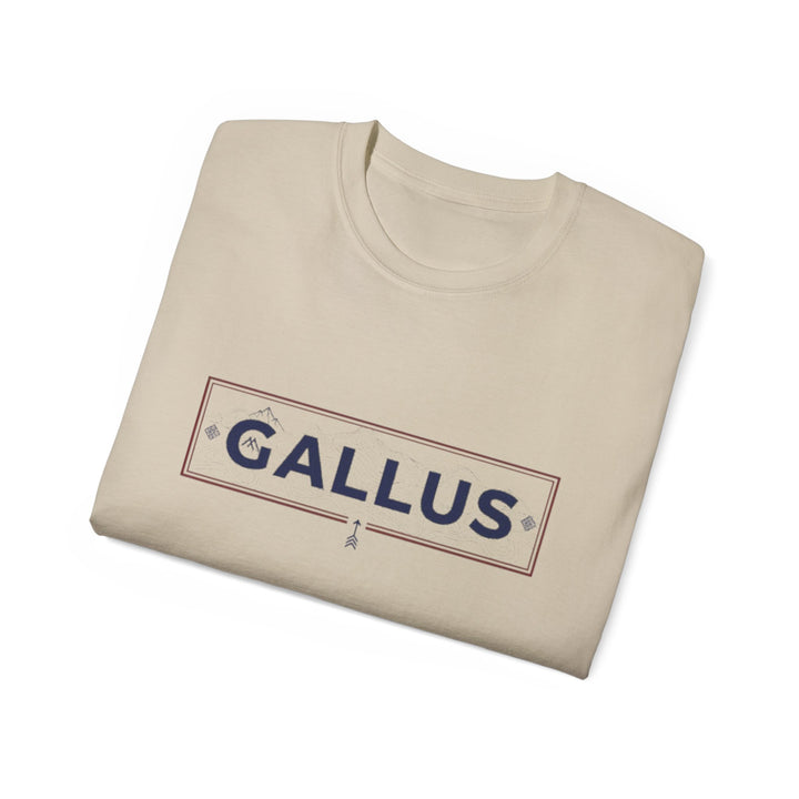 Gallus Logo T-Shirt — Vintage Boxed Graphic Tee