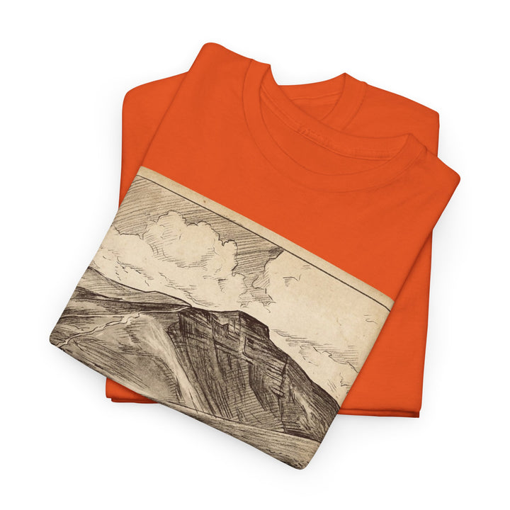 Pen y Fan Summit Coordinates T-Shirt — Vintage Mountain Peak Tee