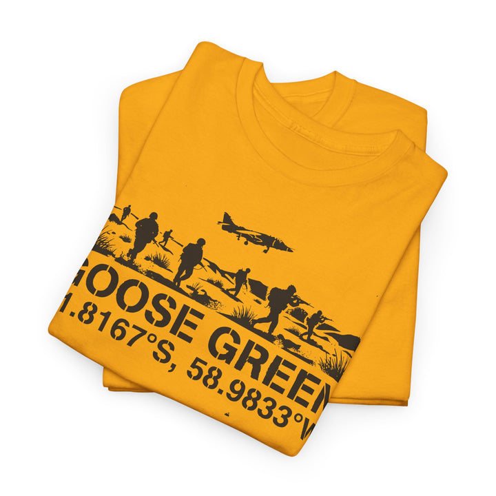 Goose Green 1982 T-Shirt — Falklands War Heritage Graphic