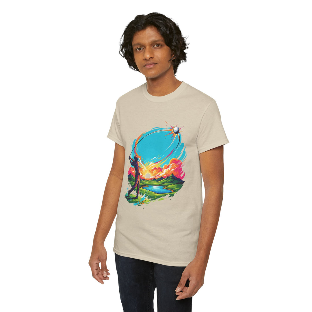Golf Sunset T-Shirt for Golf Lovers