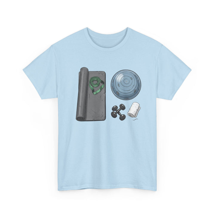 Pilates Kit Tee – soft, breathable cotton designed for Pilates workouts. Comfortable, flexible, and perfect for studio sessions, home practice, or casual wear.