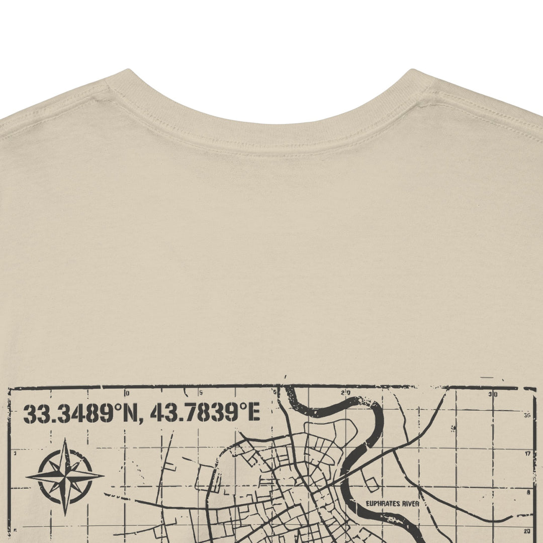 Fallujah 2004 Map T-Shirt — alternate product image 8