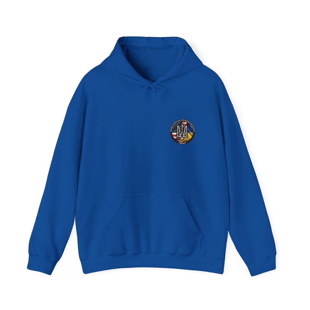 Ukraine Support Hoodie — RDCU US/UKRAINE Design