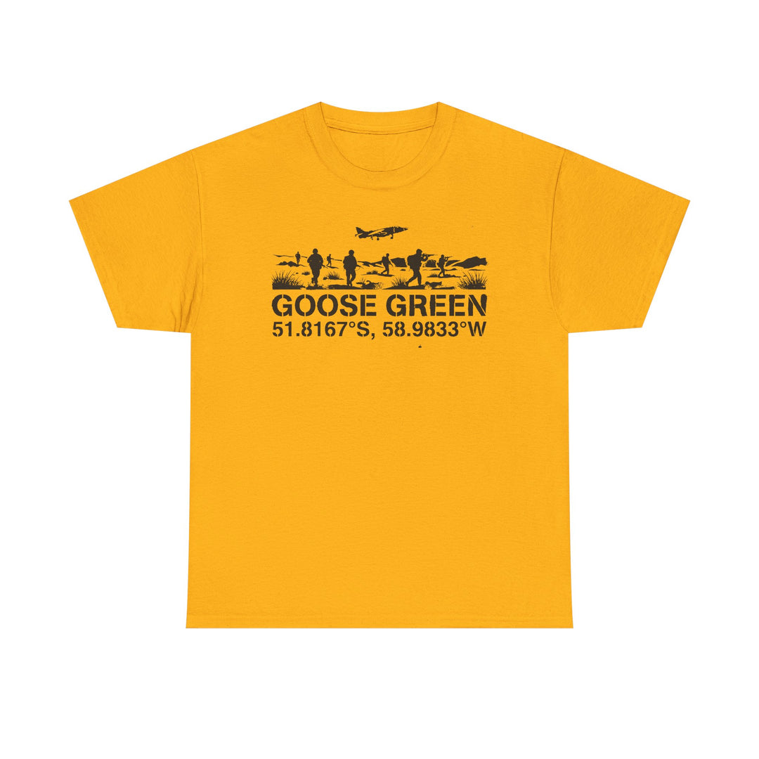 Goose Green 1982 T-Shirt — Falklands War Heritage Graphic