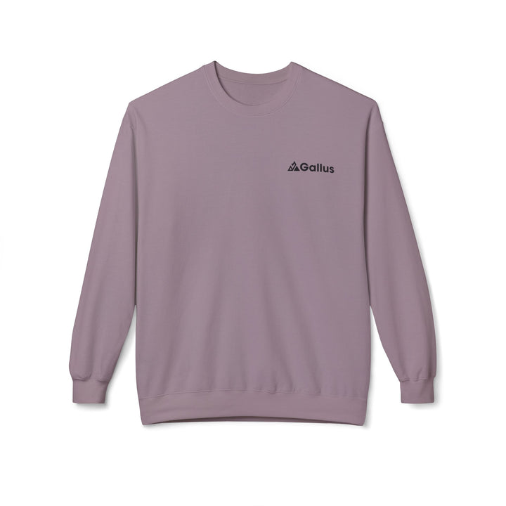 Spain Map Crewneck Sweatshirt — Military Green Grid Spain Graphic