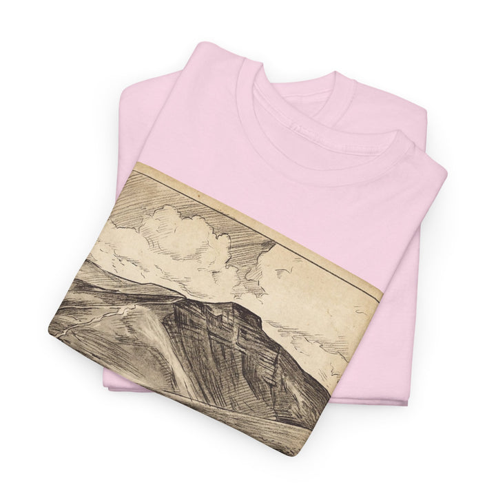 Pen y Fan Summit Coordinates T-Shirt — Vintage Mountain Peak Tee