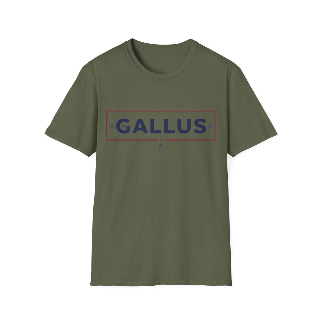 Gallus Street Sign T-Shirt — Vintage Road-Style Graphic Tee