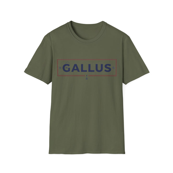 Gallus Street Sign T-Shirt — Vintage Road-Style Graphic Tee