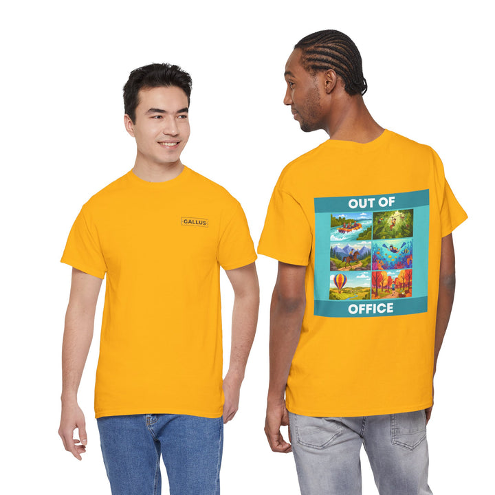 Out of Office Tee — Travel Scenes Graphic T-Shirt