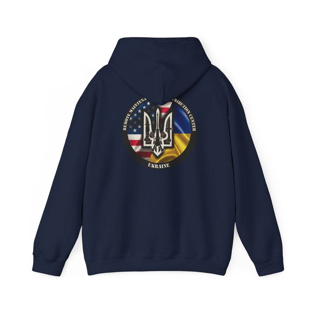Ukraine Support Hoodie — RDCU US/UKRAINE Design