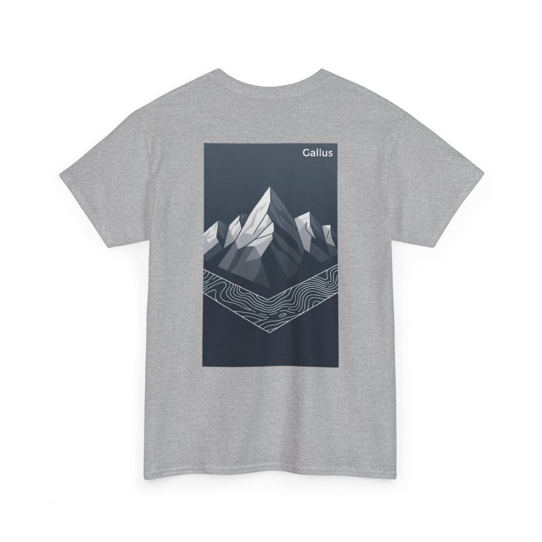 Mountain Graphic Tee — Gallus Logo Adventure T‑Shirt
