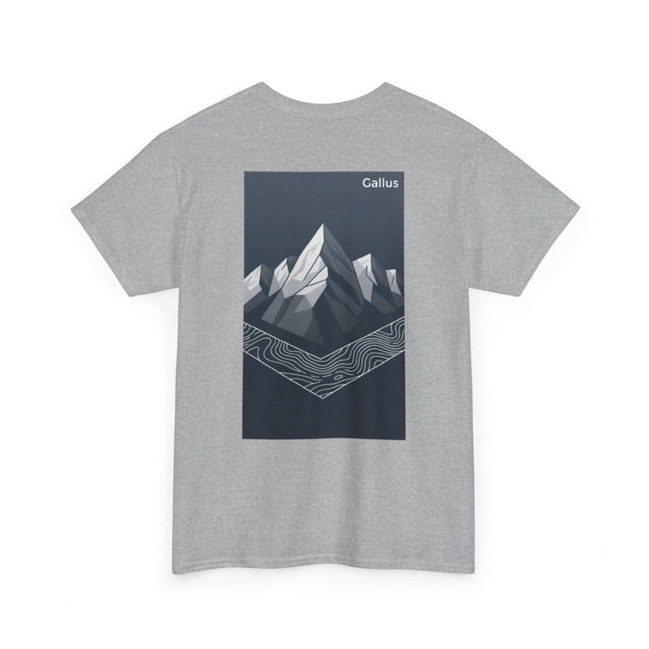 Mountain Graphic Tee — Gallus Logo Adventure T‑Shirt