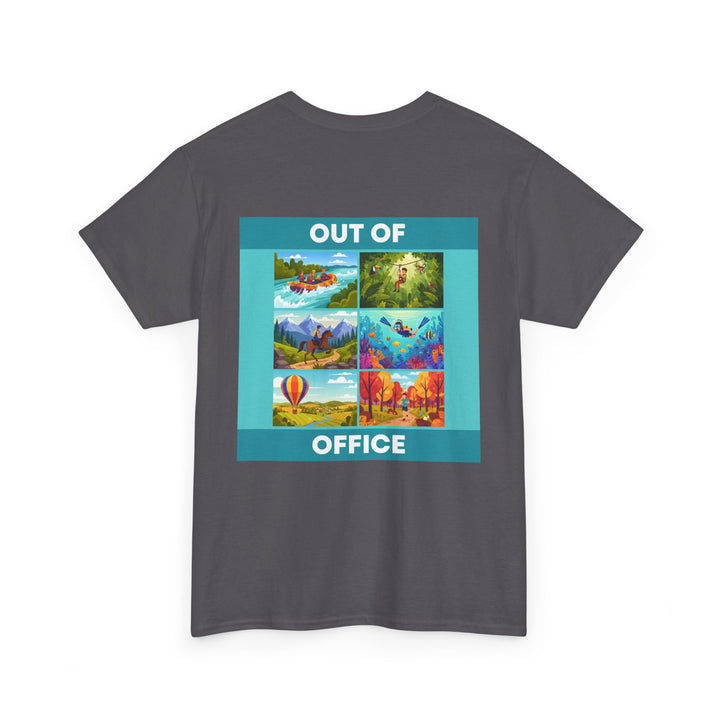 Out of Office Tee — Travel Scenes Graphic T-Shirt