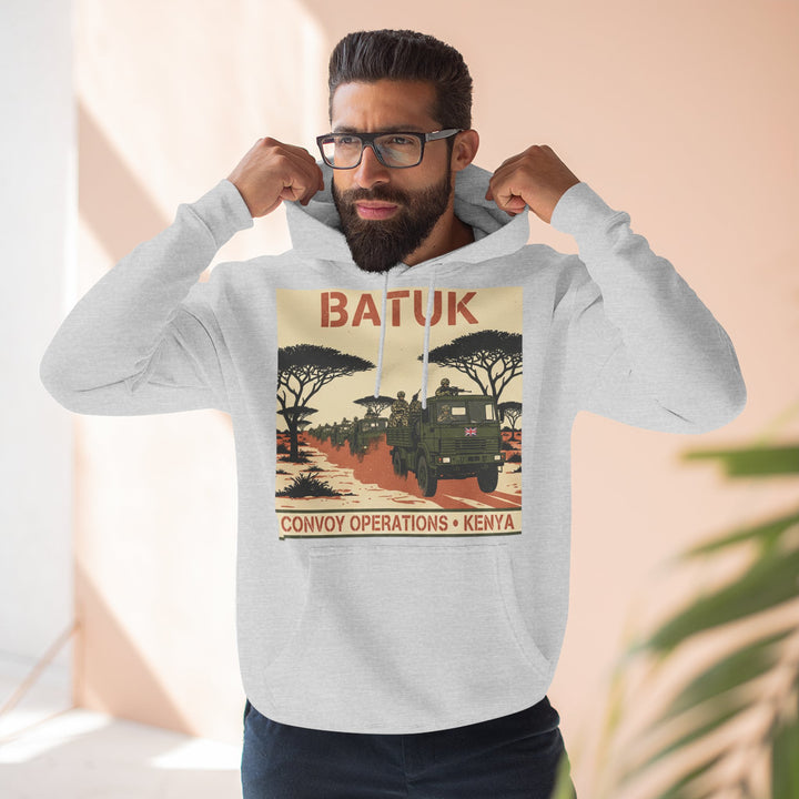 Hoodie - BATUK Kenya Convoy Vintage Safari Graphic