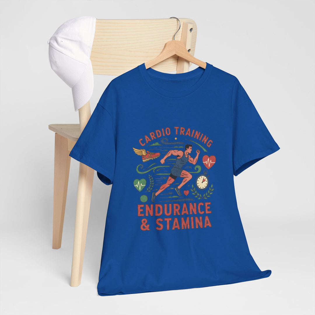 Cardio Training Tee - Fitness Running Workout Shirt