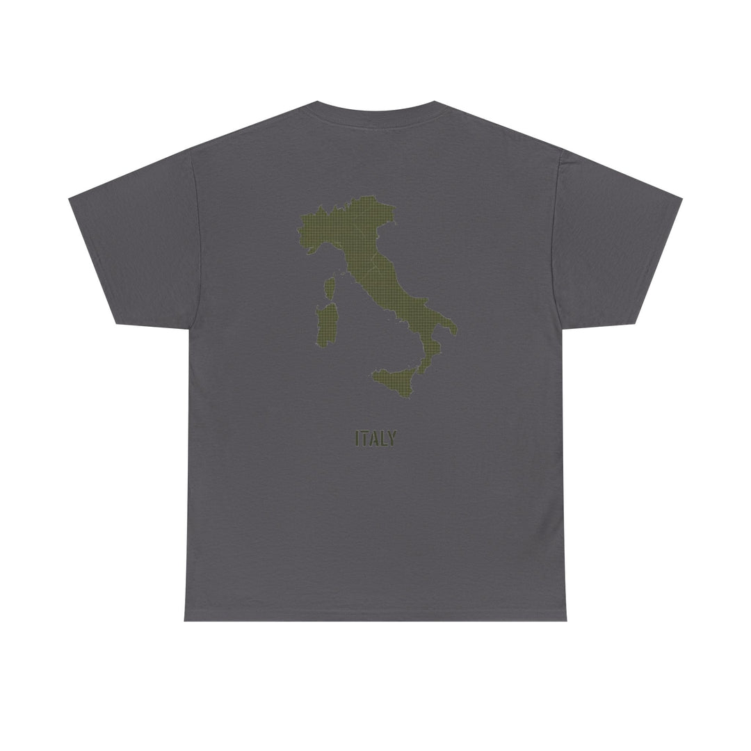 Italy Map T‑Shirt — Minimalist Travel Tee with &