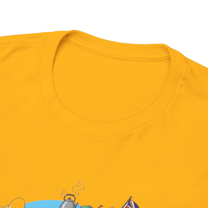 Retro Mountain Adventure T-Shirt - Vintage Camper Van Graphic Tee
