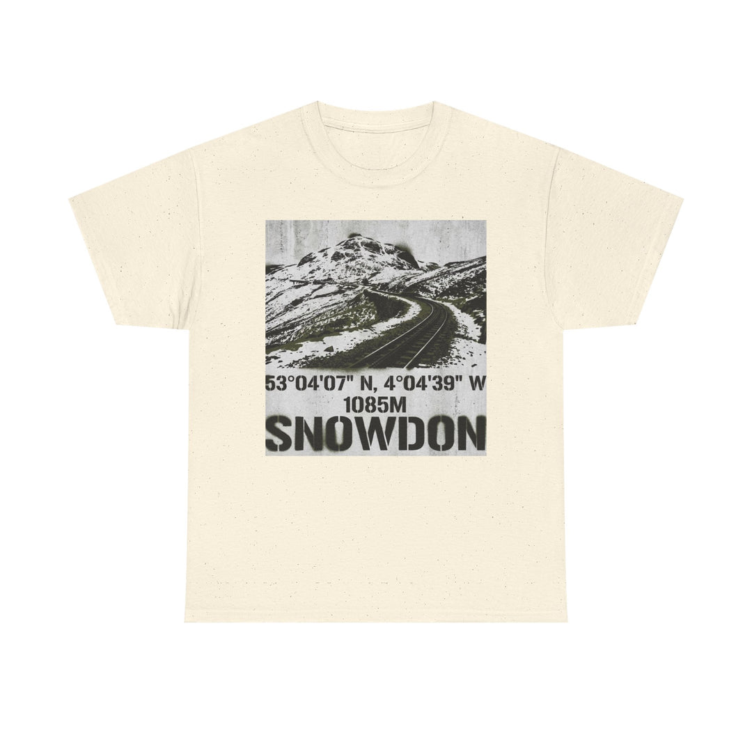 Snowdon Mountain Tee — Snowdon 1085M Coordinates Graphic T-Shirt