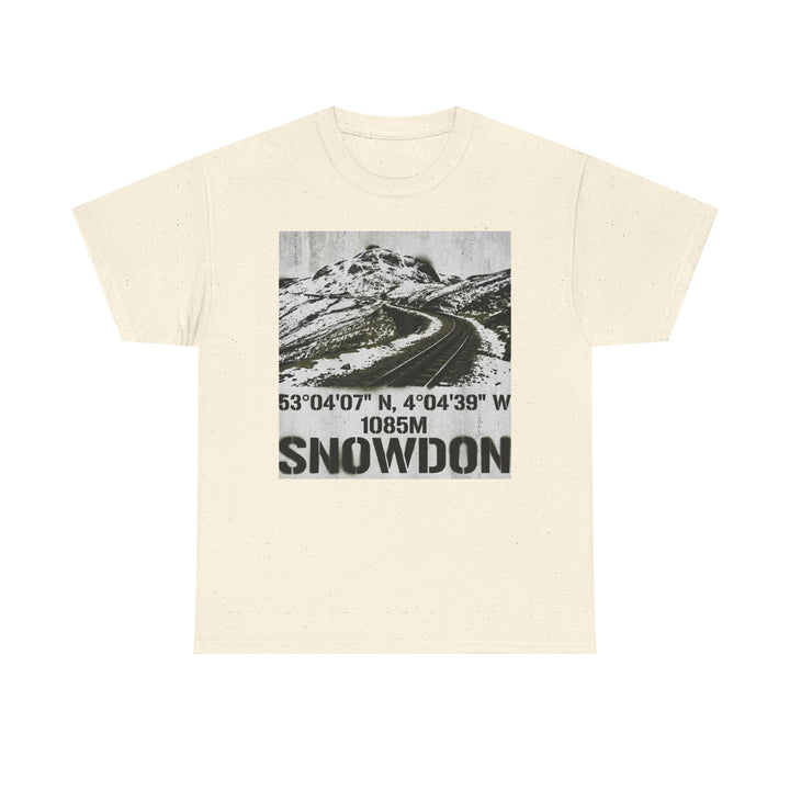 Snowdon Mountain Tee — Snowdon 1085M Coordinates Graphic T-Shirt