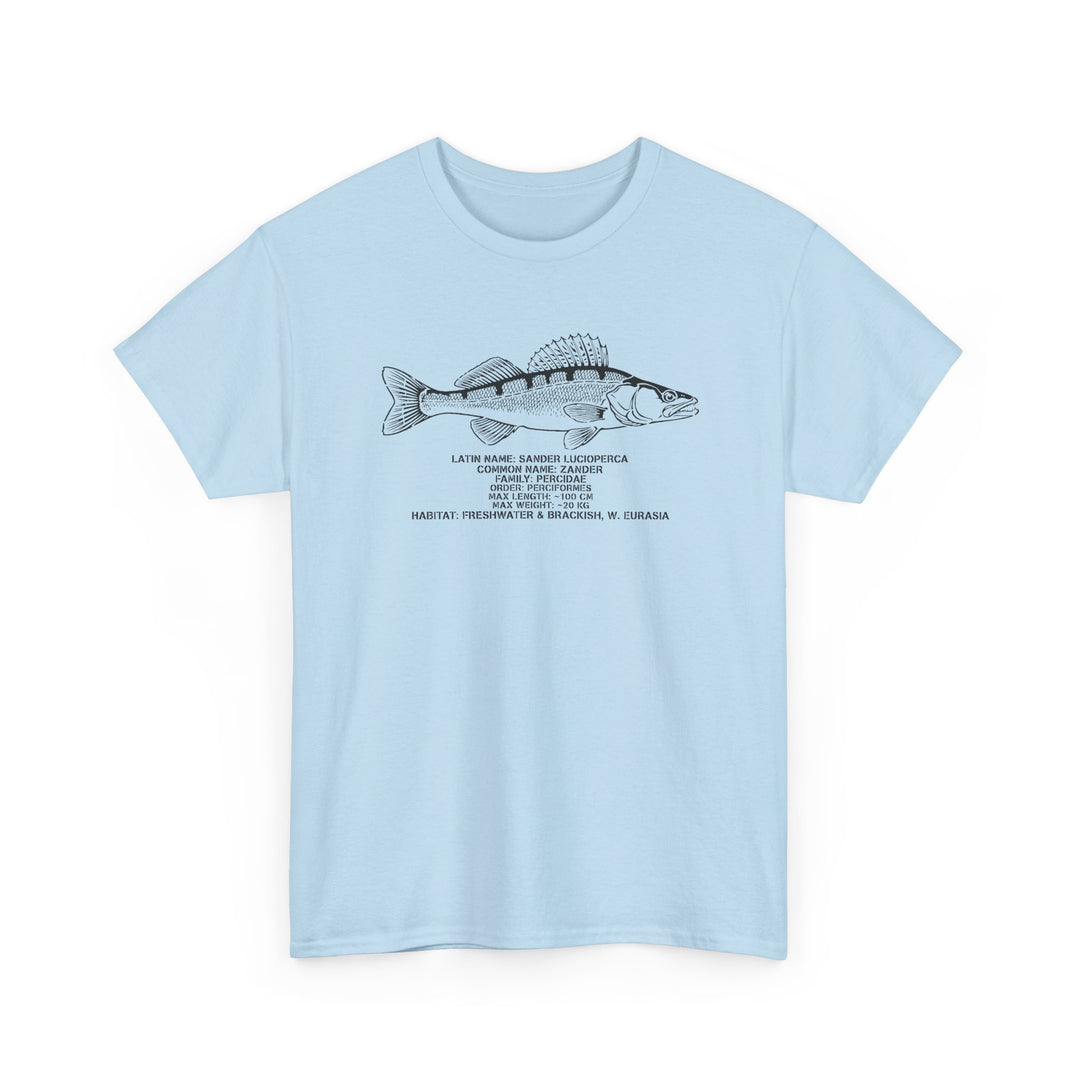 Walleye Fish (Zander) Illustration Tee | Fishing T-Shirt