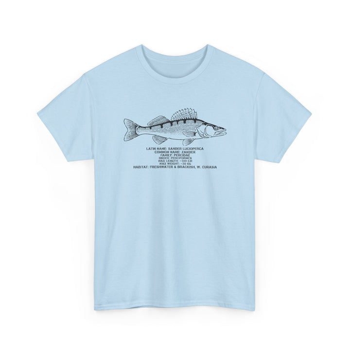 Walleye Fish (Zander) Illustration Tee | Fishing T-Shirt