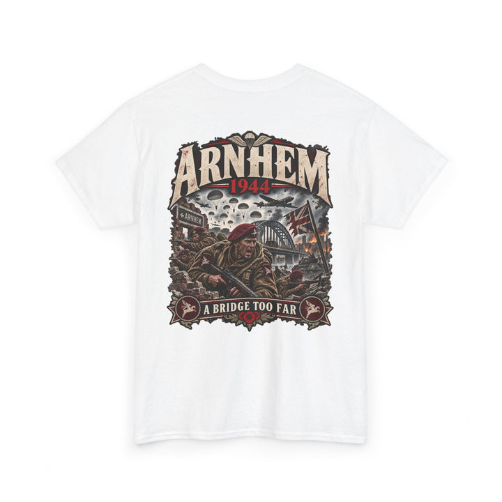 Arnhem 1944 Commemorative Tee — ‘A Bridge Too Far’ Military Tribute T-Shirt