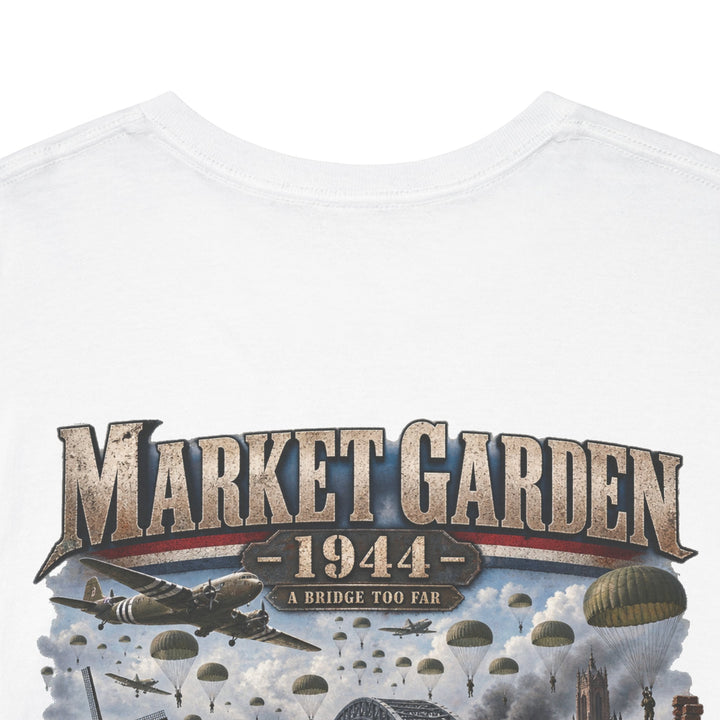 Market Garden 1944 T-Shirt — WWII Airborne Battle Illustration