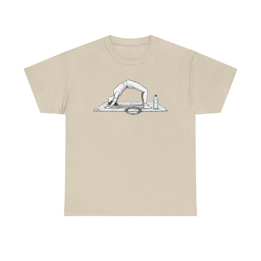 Pilates T‑Shirt – soft, breathable cotton designed for Pilates workouts. Comfortable, flexible, and perfect for reformer classes or everyday activewear.