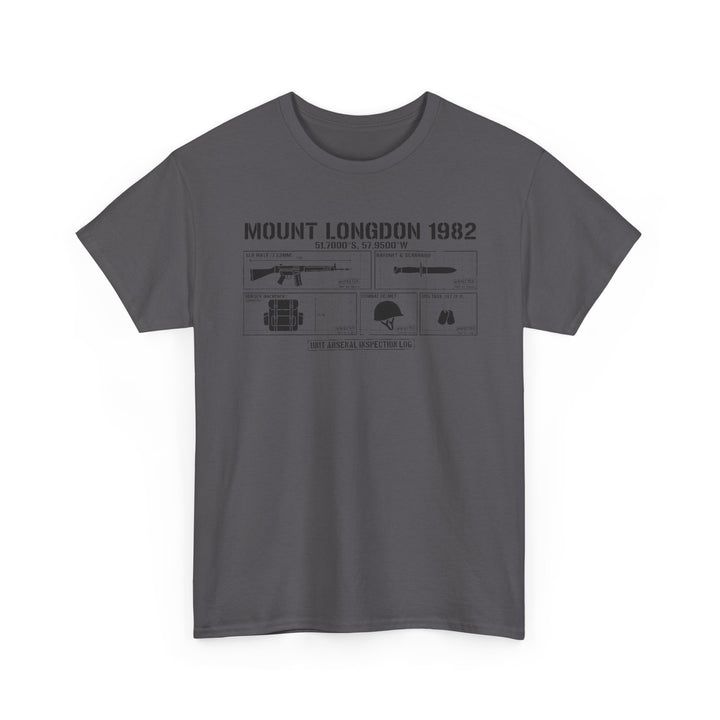 Mount Longdon 1982 T-Shirt — Falklands War Heritage Graphic
