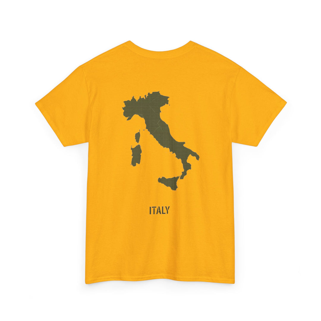Italy Map T‑Shirt — Minimalist Travel Tee with &