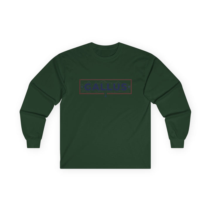 Spain Map Long Sleeve Tee — Gallus Logo Travel Shirt