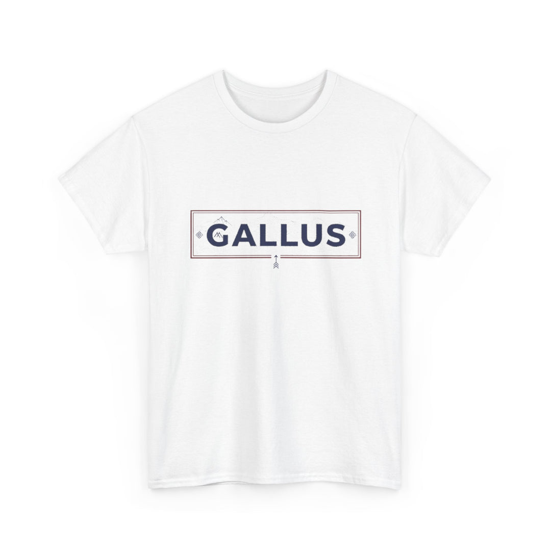 France Map Tee with "GALLUS" Chest Logo