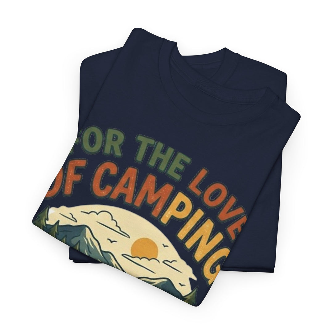Retro Campfire Graphic T-Shirt - Vintage Style Camping Tee