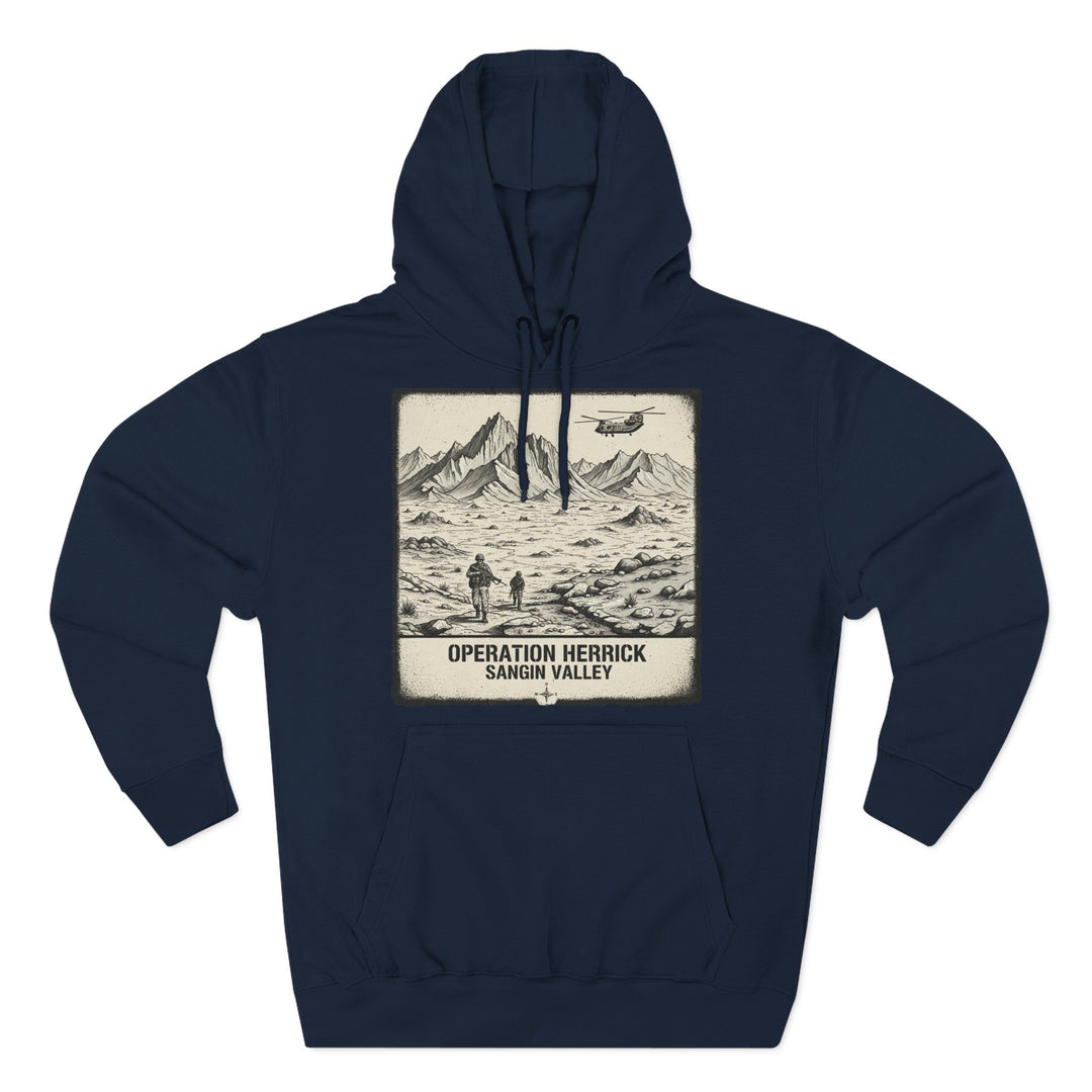 Op Herrick Sangin Valley Hoodie - Helmand Province Military Heritage