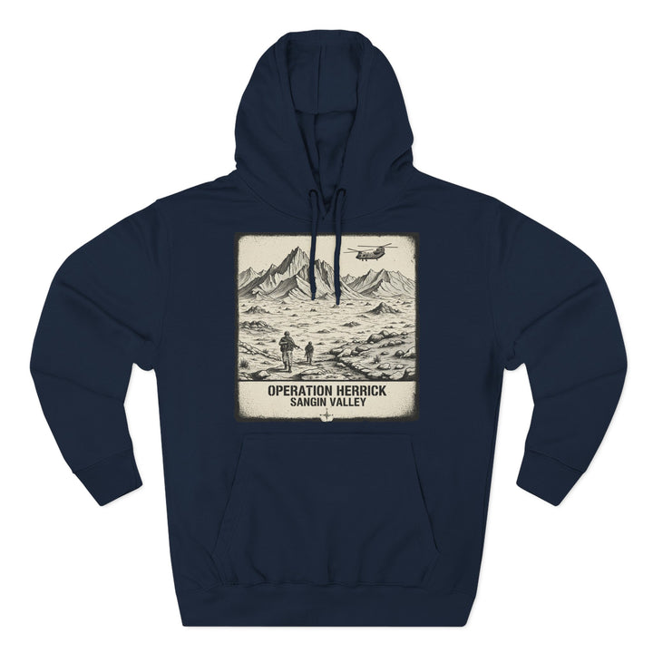 Op Herrick Sangin Valley Hoodie - Helmand Province Military Heritage