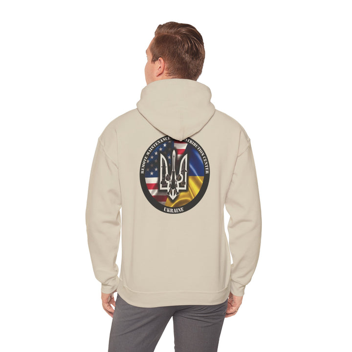 Ukraine Support Hoodie — RDCU US/UKRAINE Design